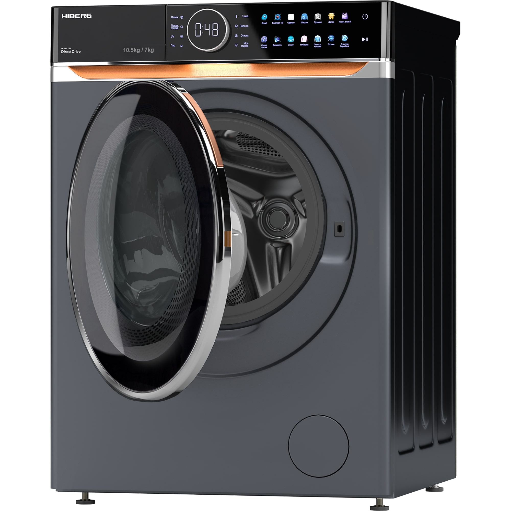 картинка Стиральная машина с сушкой Hiberg I-DDQ10 - 10714 SD  картинка Стиральная машина с сушкой Hiberg I-DDQ10 - 10714 SD