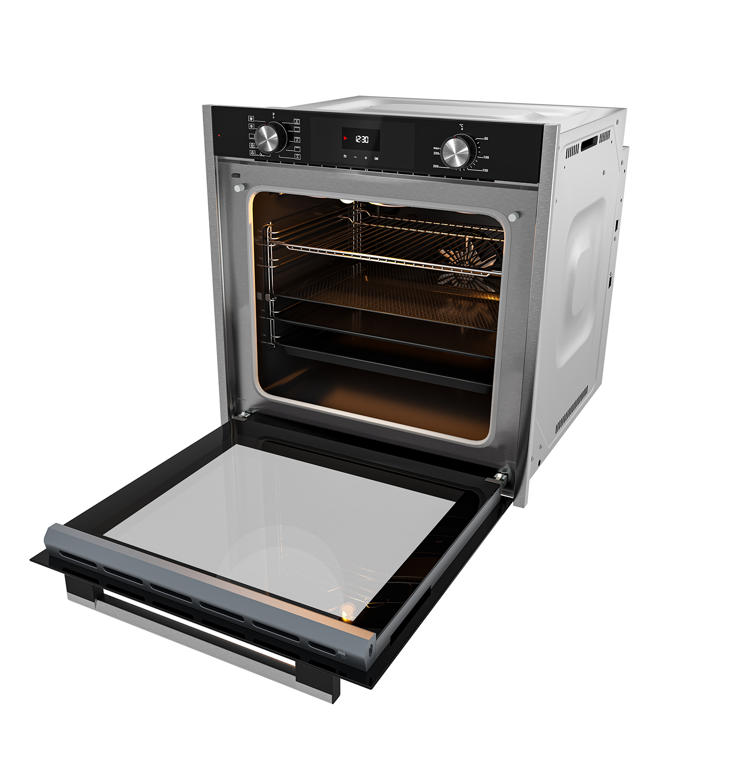картинка Электрический духовой шкаф Millen MEO 6005 BL  картинка Электрический духовой шкаф Millen MEO 6005 BL