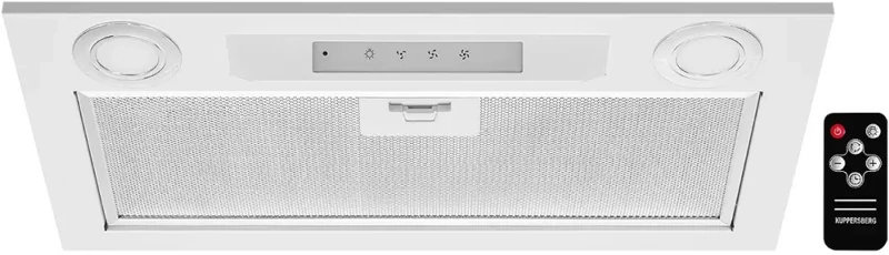 картинка Кухонная вытяжка Kuppersberg INLINEA 52 WHITE  картинка Кухонная вытяжка Kuppersberg INLINEA 52 WHITE