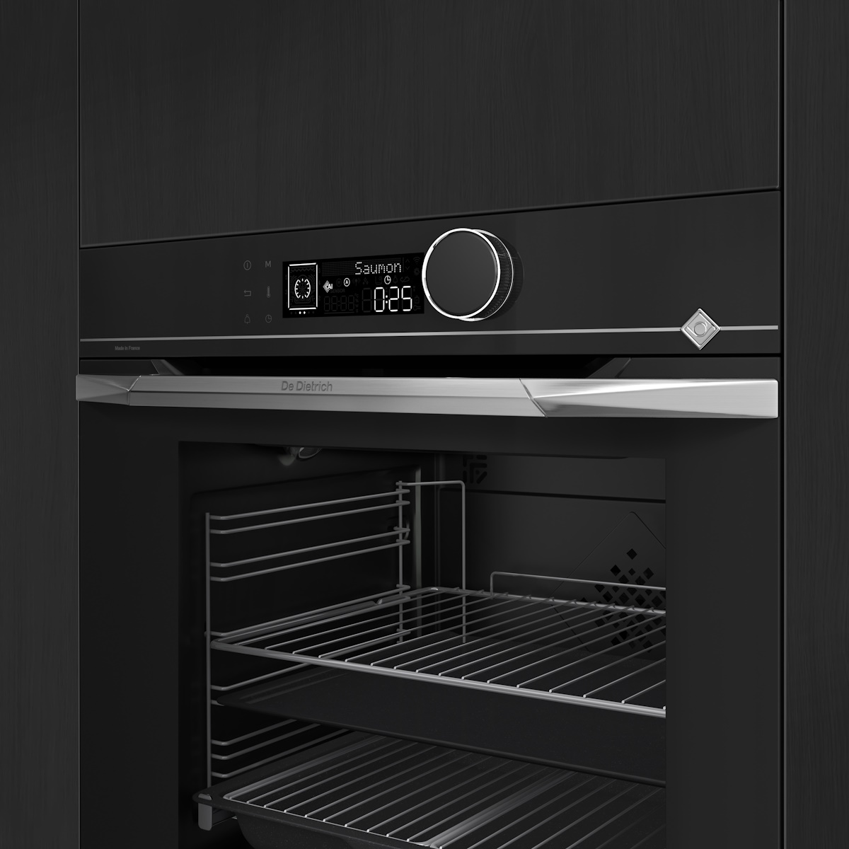 картинка Электрический духовой шкаф De Dietrich DOP4543X Stellar Steel  картинка Электрический духовой шкаф De Dietrich DOP4543X Stellar Steel