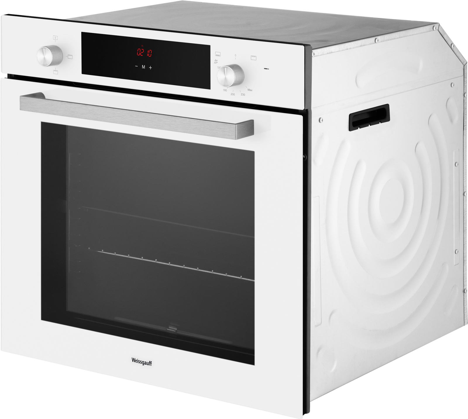 картинка Газовый духовой шкаф Weissgauff WGO 702 D WHITE GLASS 