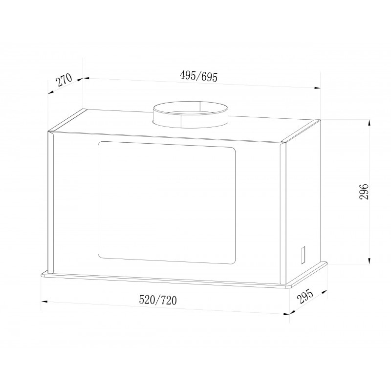 картинка Кухонная вытяжка Lex GS BLOC GS 900 BLACK 
