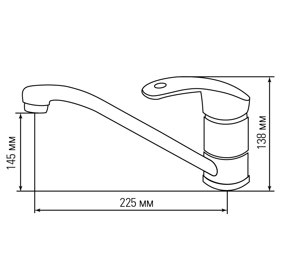 картинка Смеситель Gerdamix INDIGO (DG) 