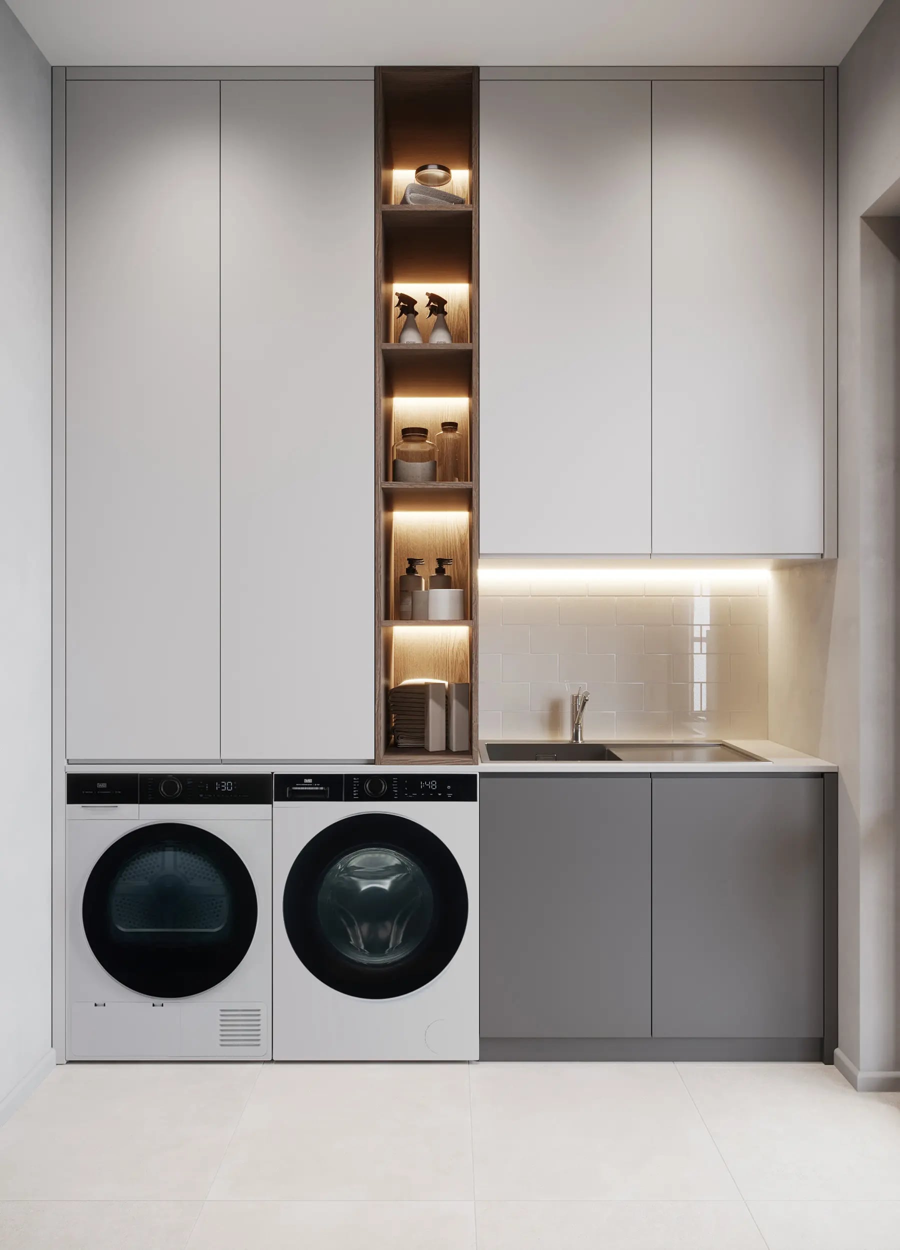 картинка Комплект Vard VWF494+VTH58+VSK1 белый 