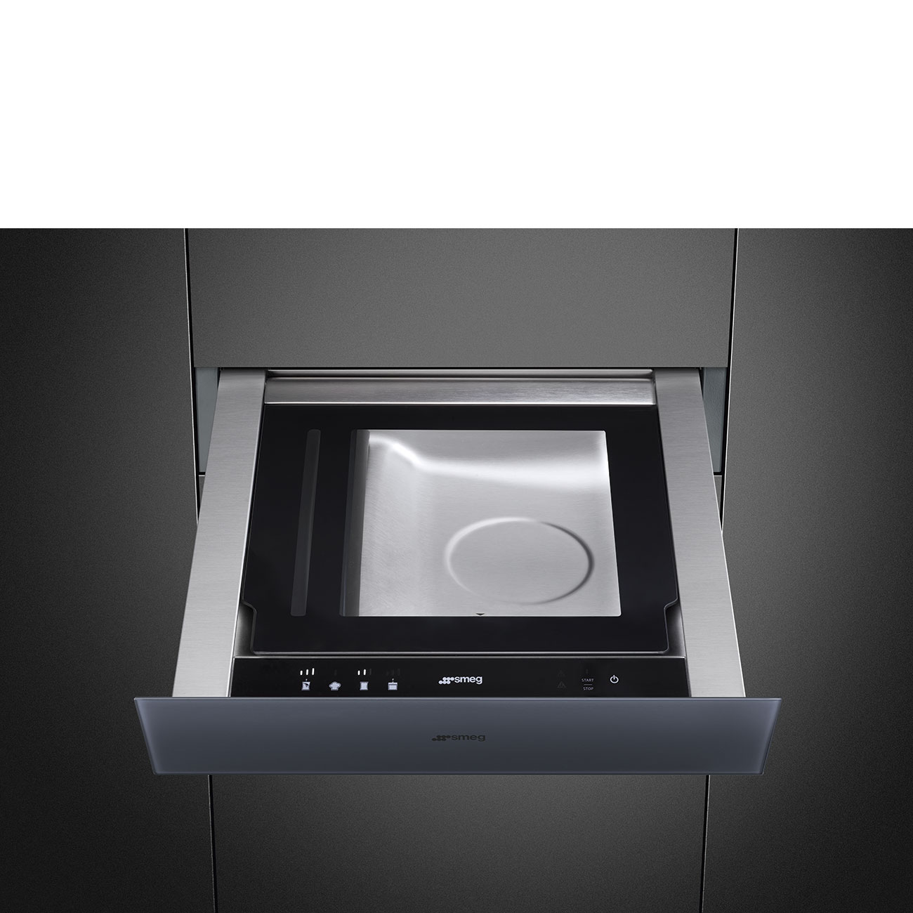 картинка Ящик для вакуумирования Smeg CPV115G Neptune Grey   картинка Ящик для вакуумирования Smeg CPV115G Neptune Grey