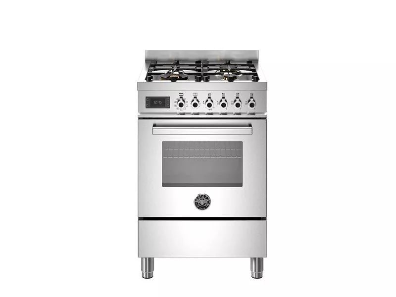 картинка Комбинированная кухонная плита Bertazzoni PRO64L1EXT нержавеющая сталь 