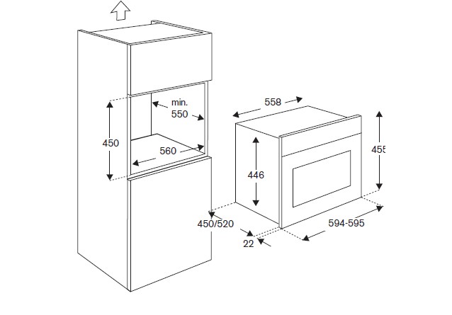 картинка Электрический духовой шкаф с функцией СВЧ Bertazzoni F457MODMWTZ цинк 