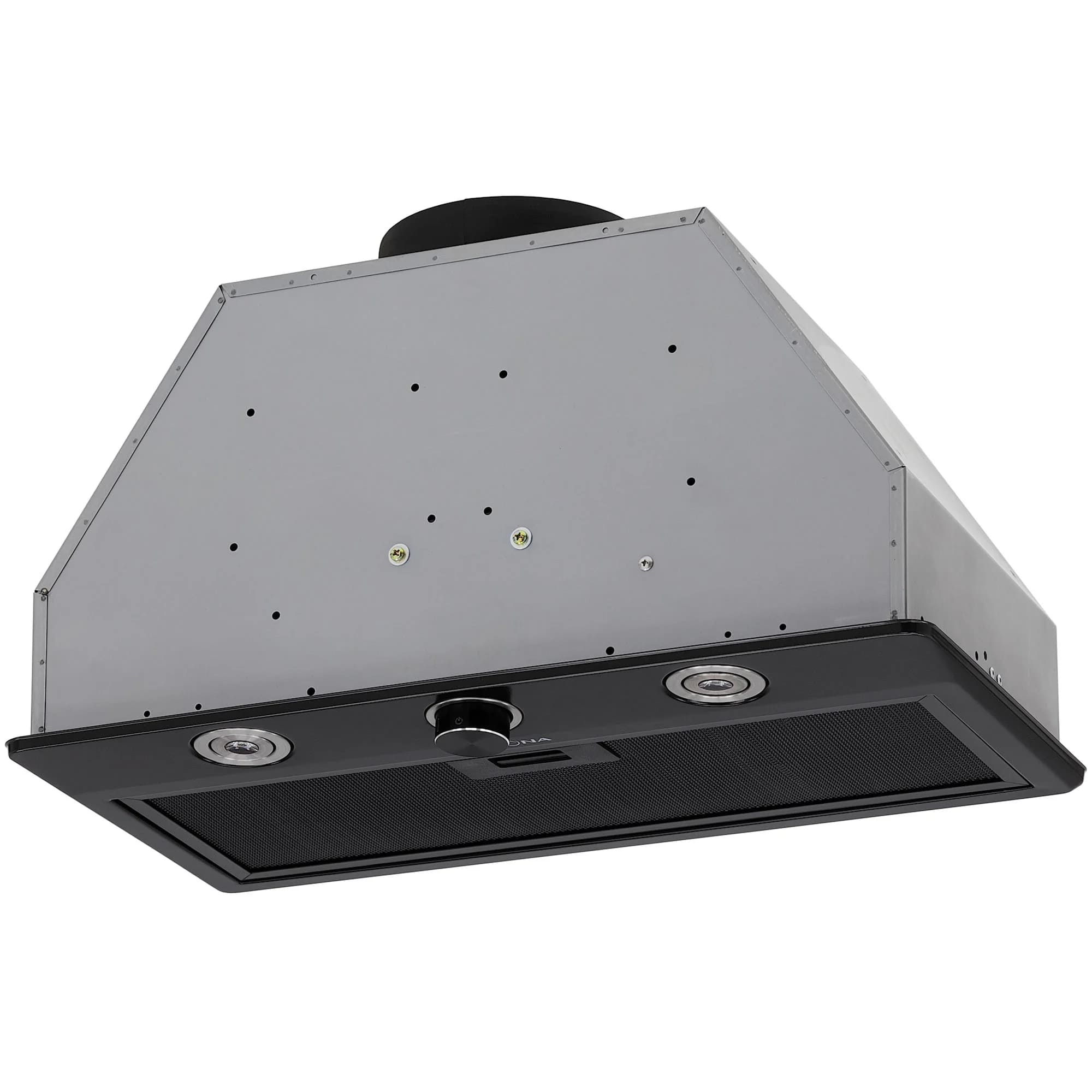 картинка Кухонная вытяжка Krona SVEN 600 black one knob 