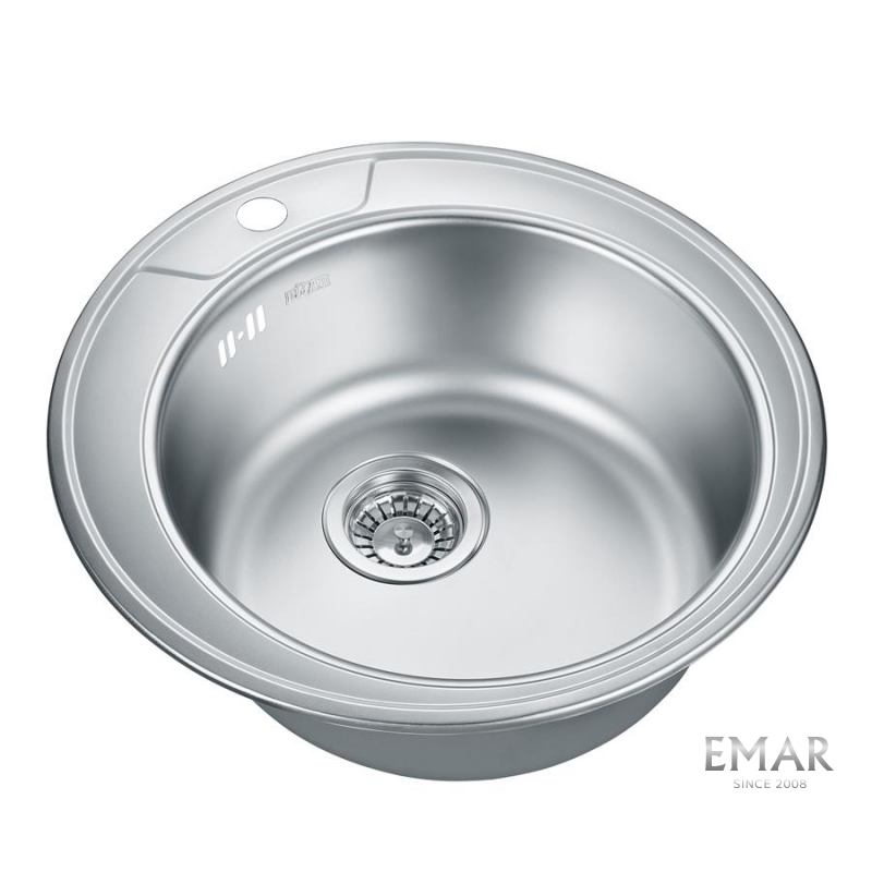 картинка Мойка Emar Steel ЕМ-490 ELECTROLIZE 