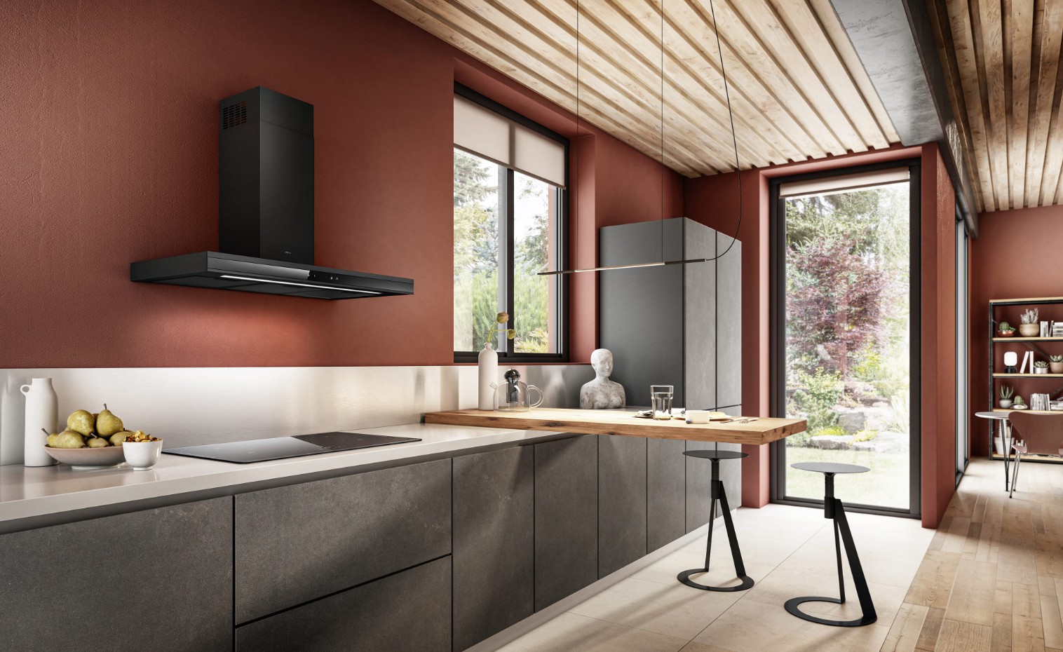 картинка Кухонная вытяжка Elica ADELE @ BL MAT/A/90 