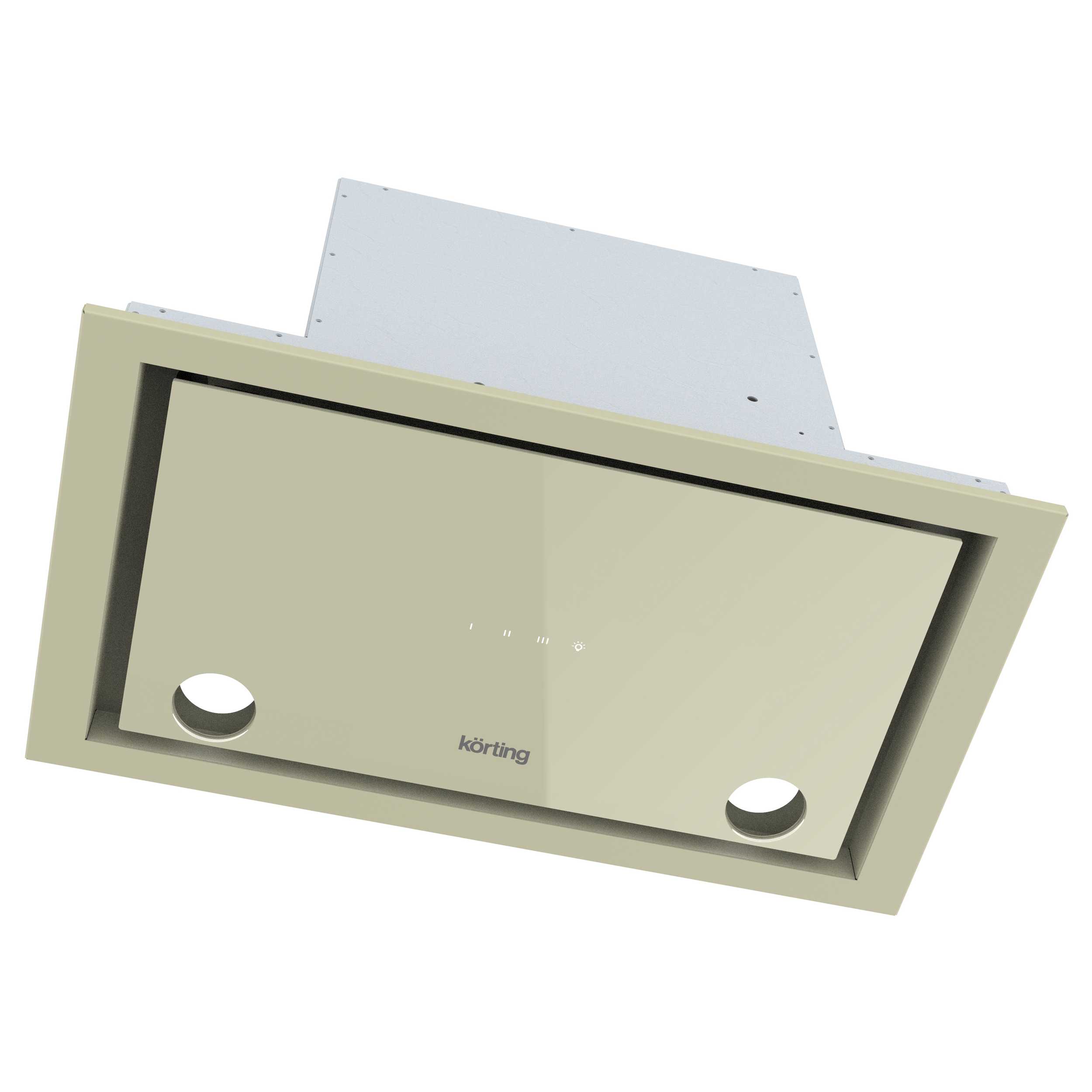 картинка Кухонная вытяжка Korting KHI 6777 GB слоновая кость 