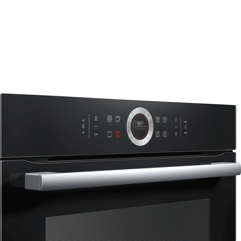 картинка Электрический духовой шкаф Bosch HBG635BB1 черный 