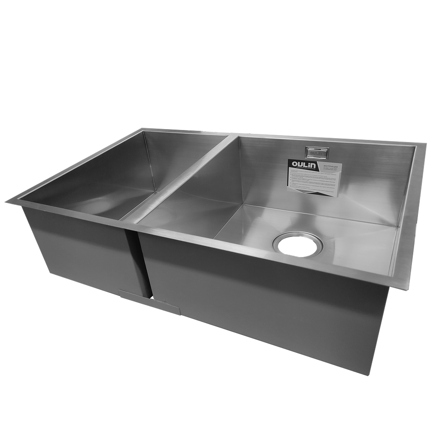 картинка Мойка для кухни Oulin OL-F202  картинка Мойка для кухни Oulin OL-F202