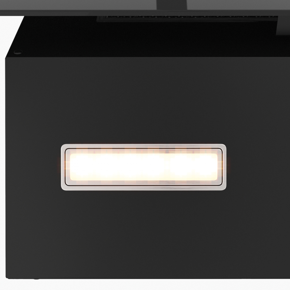 картинка Кухонная вытяжка наклонная Franke LENS BK 60 черная  картинка Кухонная вытяжка наклонная Franke LENS BK 60 черная