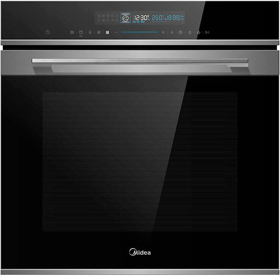 картинка Электрический духовой шкаф с функцией СВЧ Midea MO96000MGB  картинка Электрический духовой шкаф с функцией СВЧ Midea MO96000MGB