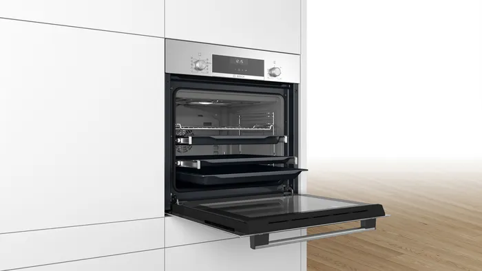 картинка Электрический духовой шкаф Bosch HBJ558YS3Q нержавеющая сталь  картинка Электрический духовой шкаф Bosch HBJ558YS3Q нержавеющая сталь