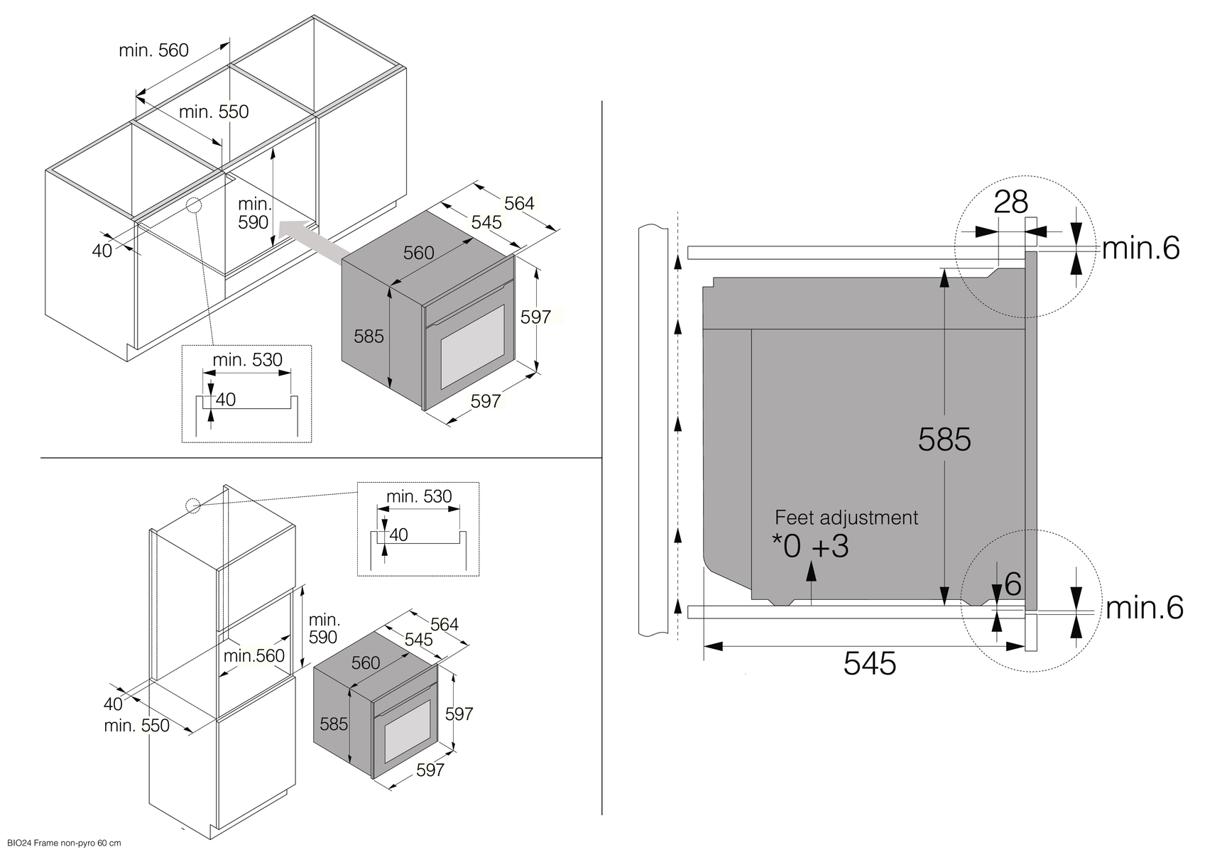 картинка Электрический духовой шкаф с функцией СВЧ Asko OCM66BSH черный 