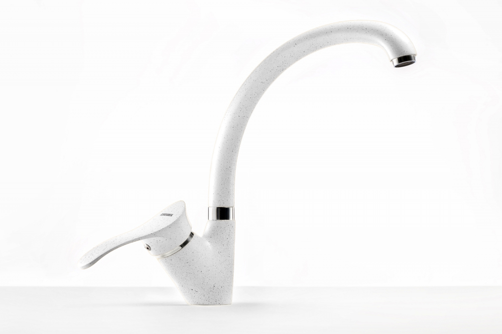 картинка Смеситель Gerdamix CREMA LITE SERIES (GE) белый 