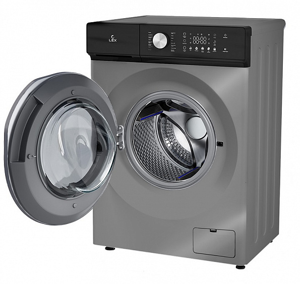 картинка Стиральная машина с паром Lex LWM06010GRTHID SLIM 