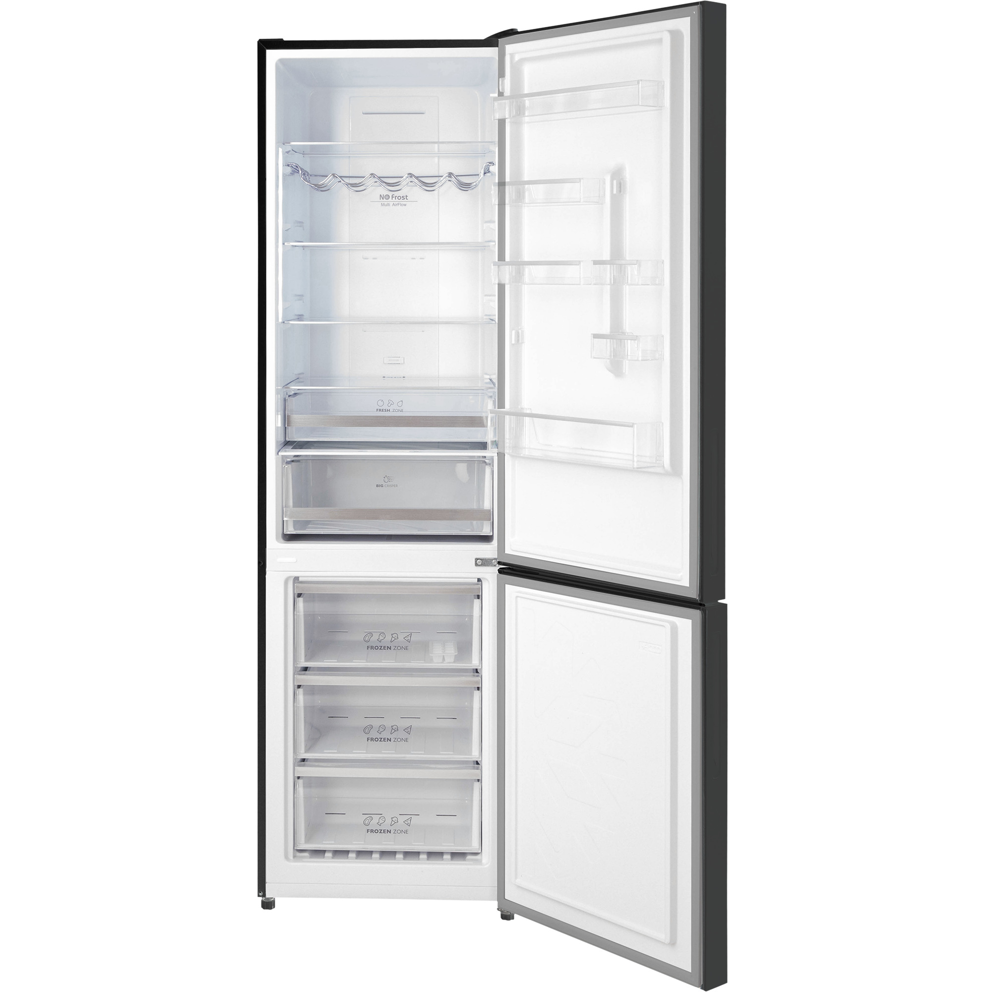 картинка Отдельностоящий холодильник Hiberg RFC-400DX NFGB INVERTER 