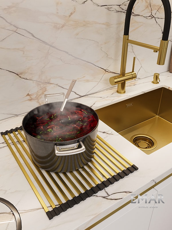 картинка Ролл-мат Emar Roll-4433.QS GOLD (квадратный пруток) 