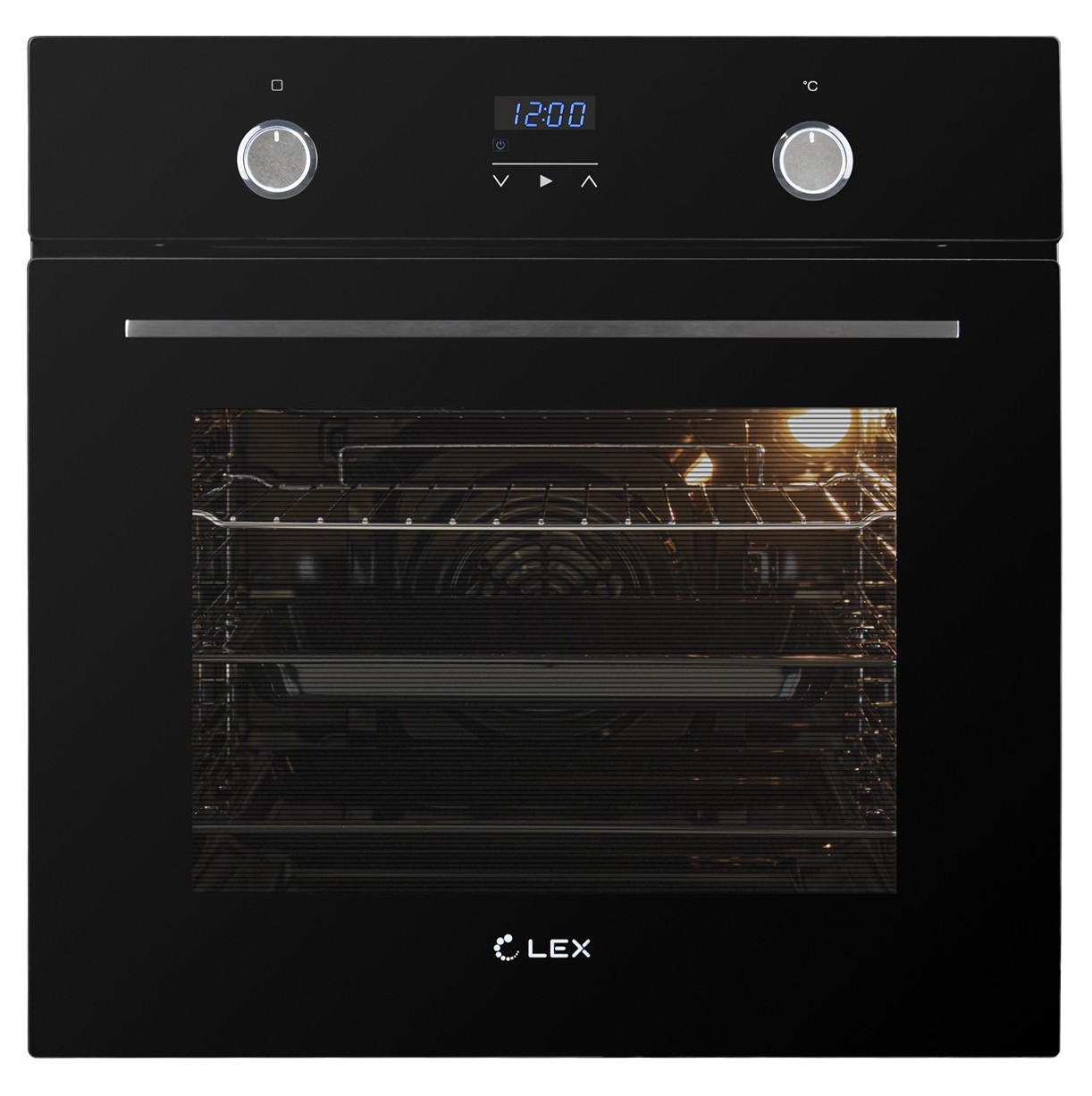 картинка Электрический духовой шкаф Lex EDP 092 BL черный 