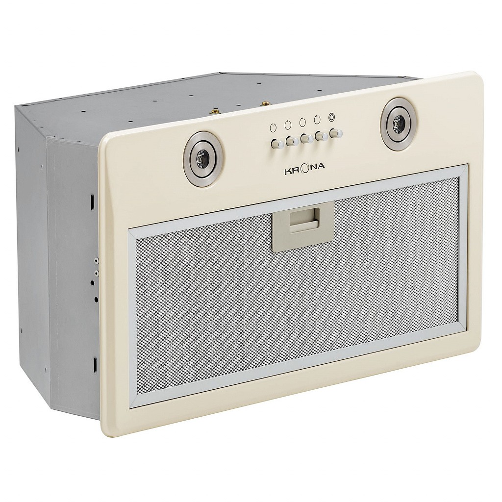 картинка Кухонная вытяжка Krona RUNA 600 IVORY PB  картинка Кухонная вытяжка Krona RUNA 600 IVORY PB