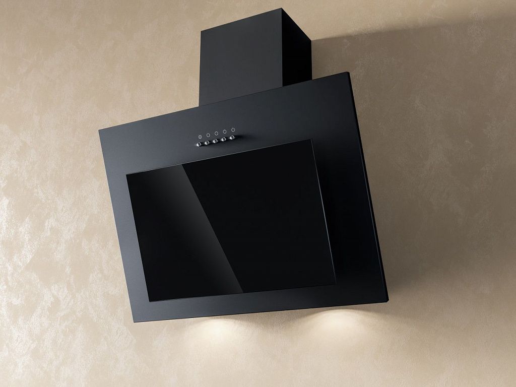картинка Кухонная вытяжка Krona FREYA 600 BLACK PB  картинка Кухонная вытяжка Krona FREYA 600 BLACK PB