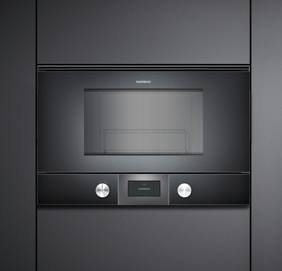 картинка Микроволновая печь встраиваемая Gaggenau BMP225100 антрацит 