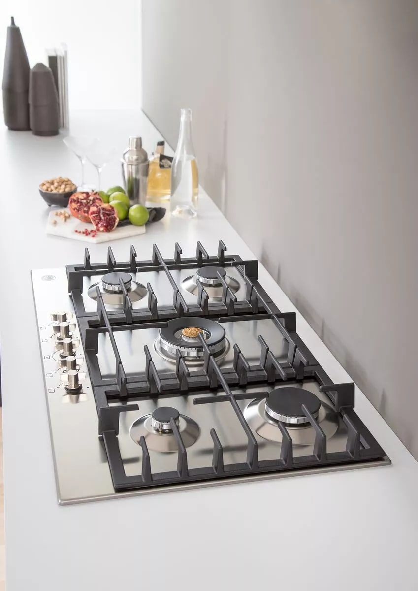 картинка Газовая варочная панель Bertazzoni P905CMODX нержавеющая сталь 