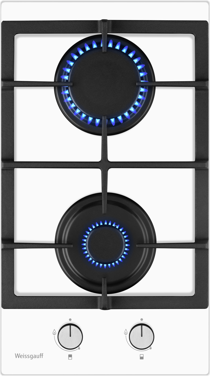 картинка Газовая варочная панель Weissgauff HGG 320 WGL белая 