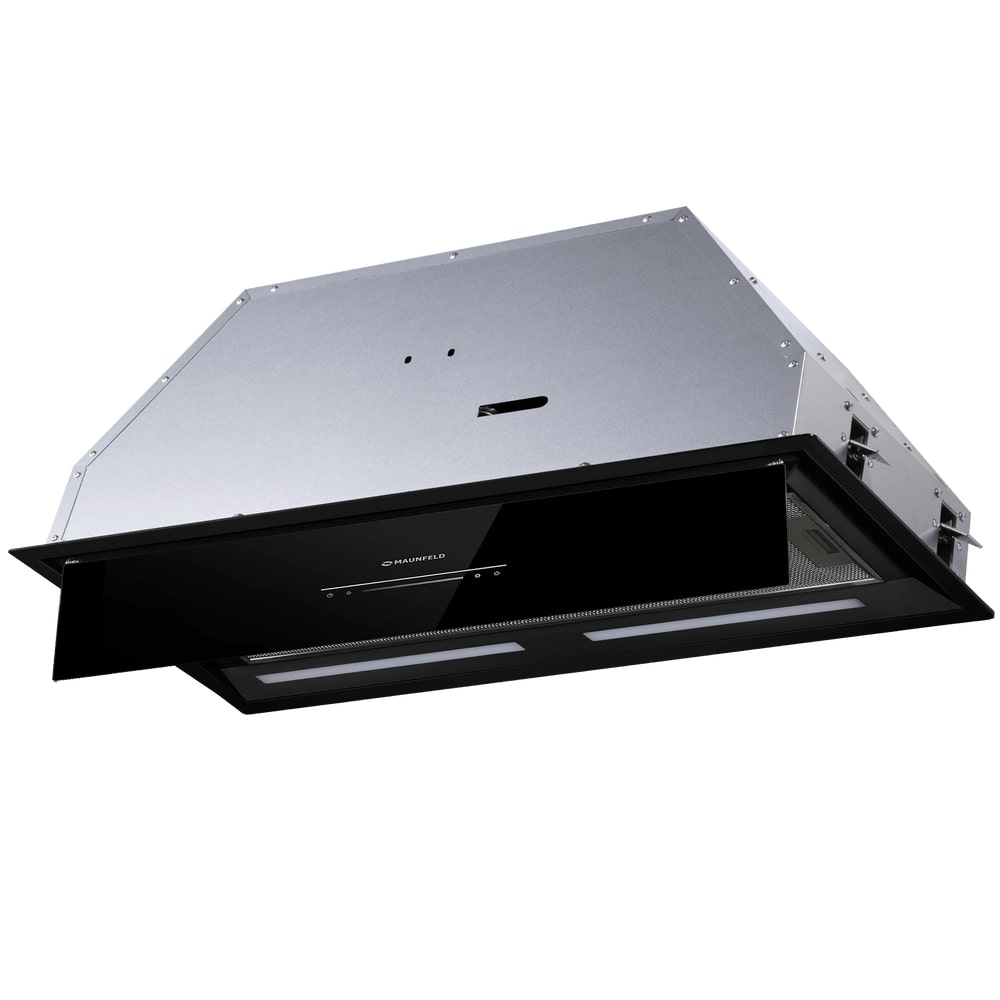 картинка Кухонная вытяжка Maunfeld NEBULA 85 GLASS ЧЁРНЫЙ 