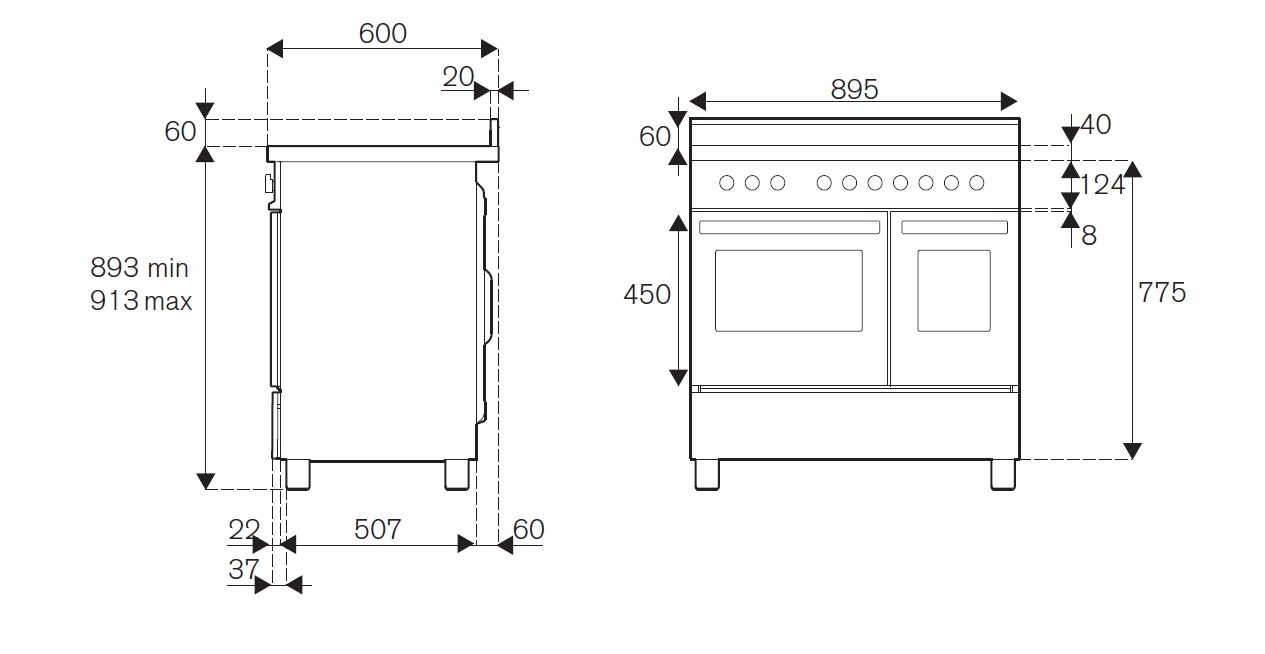 картинка Комбинированная кухонная плита Bertazzoni HER96L2EAVT слоновая кость  картинка Комбинированная кухонная плита Bertazzoni HER96L2EAVT слоновая кость