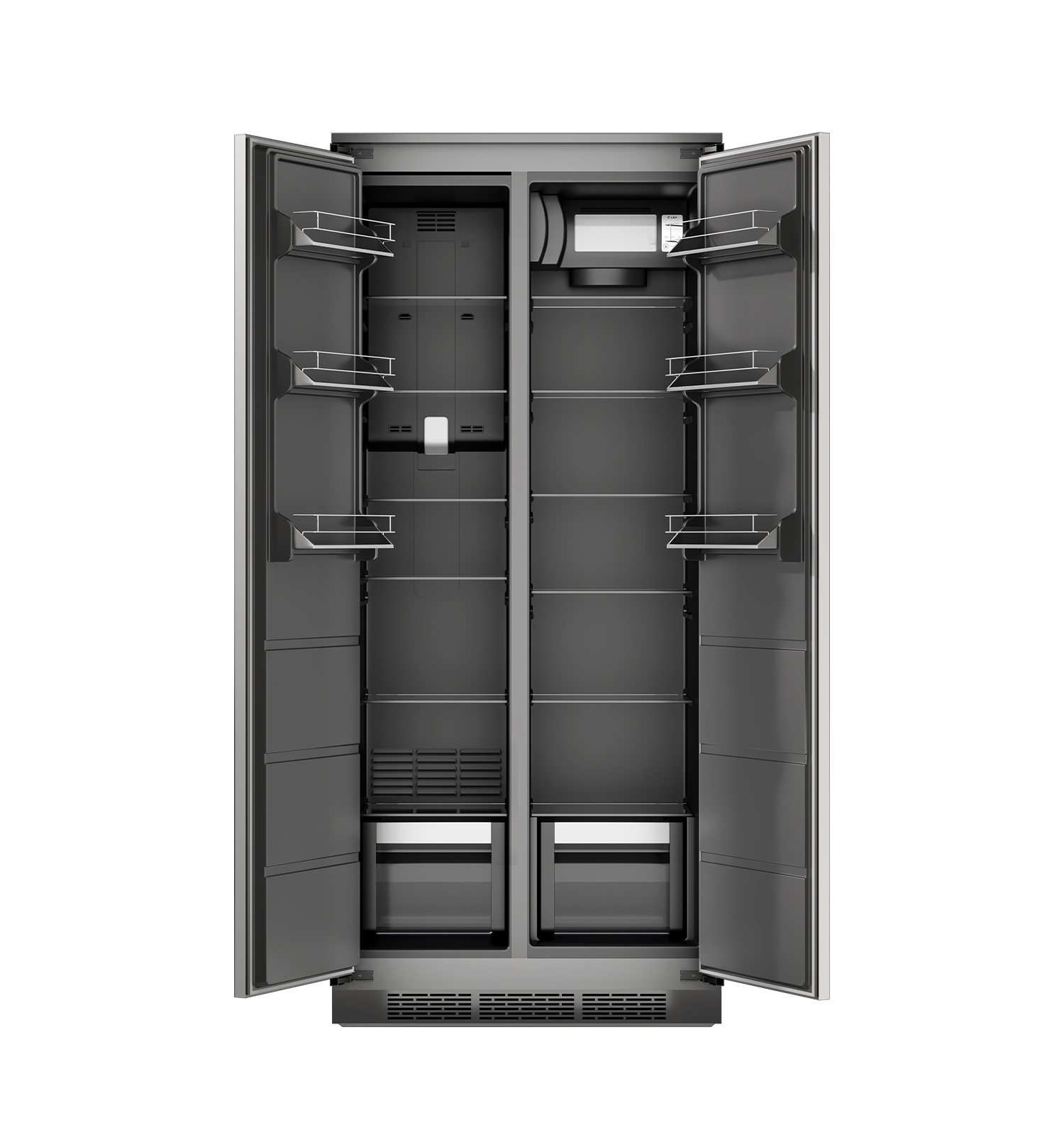 картинка Встраиваемый холодильник Lex LBI400SB Grey 