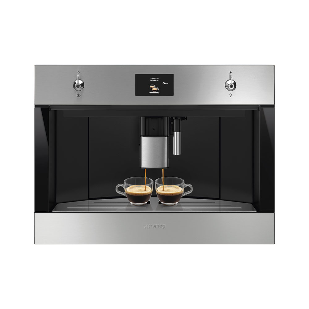 картинка Кофемашина Smeg CMS4303XRU  картинка Кофемашина Smeg CMS4303XRU