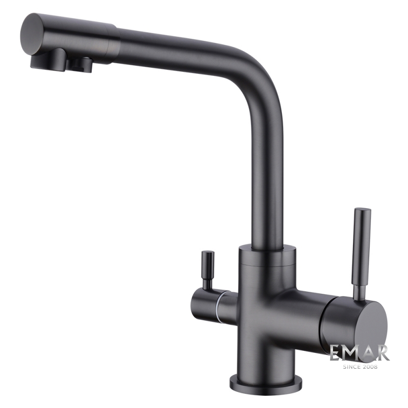 картинка Смеситель Emar ECB-3003 PVD dark  картинка Смеситель Emar ECB-3003 PVD dark