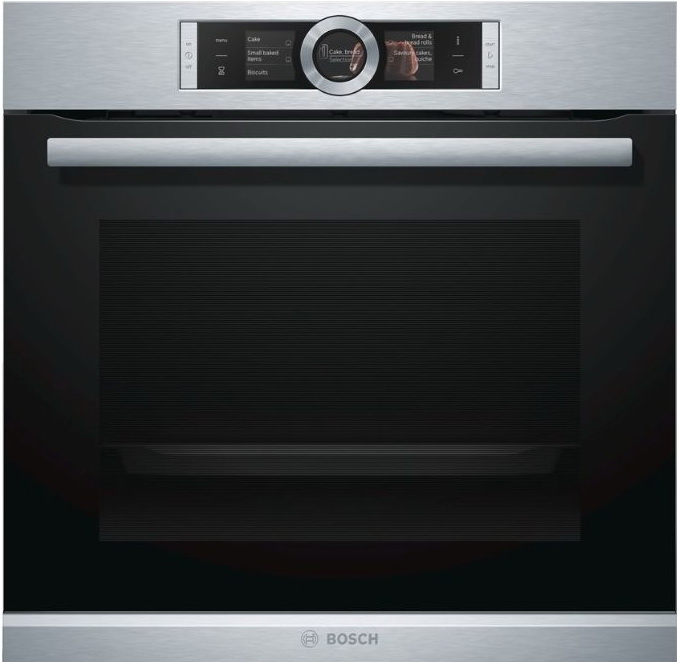 картинка Электрический духовой шкаф Bosch HBG6764S1 нержавеющая сталь 