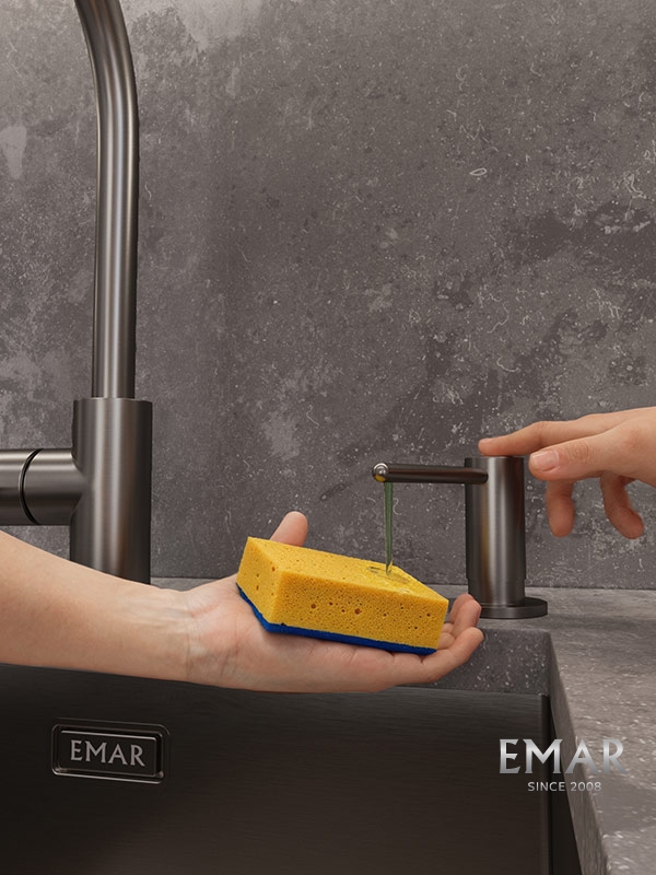 картинка Дозатор для мыла Emar ЕД-405  картинка Дозатор для мыла Emar ЕД-405