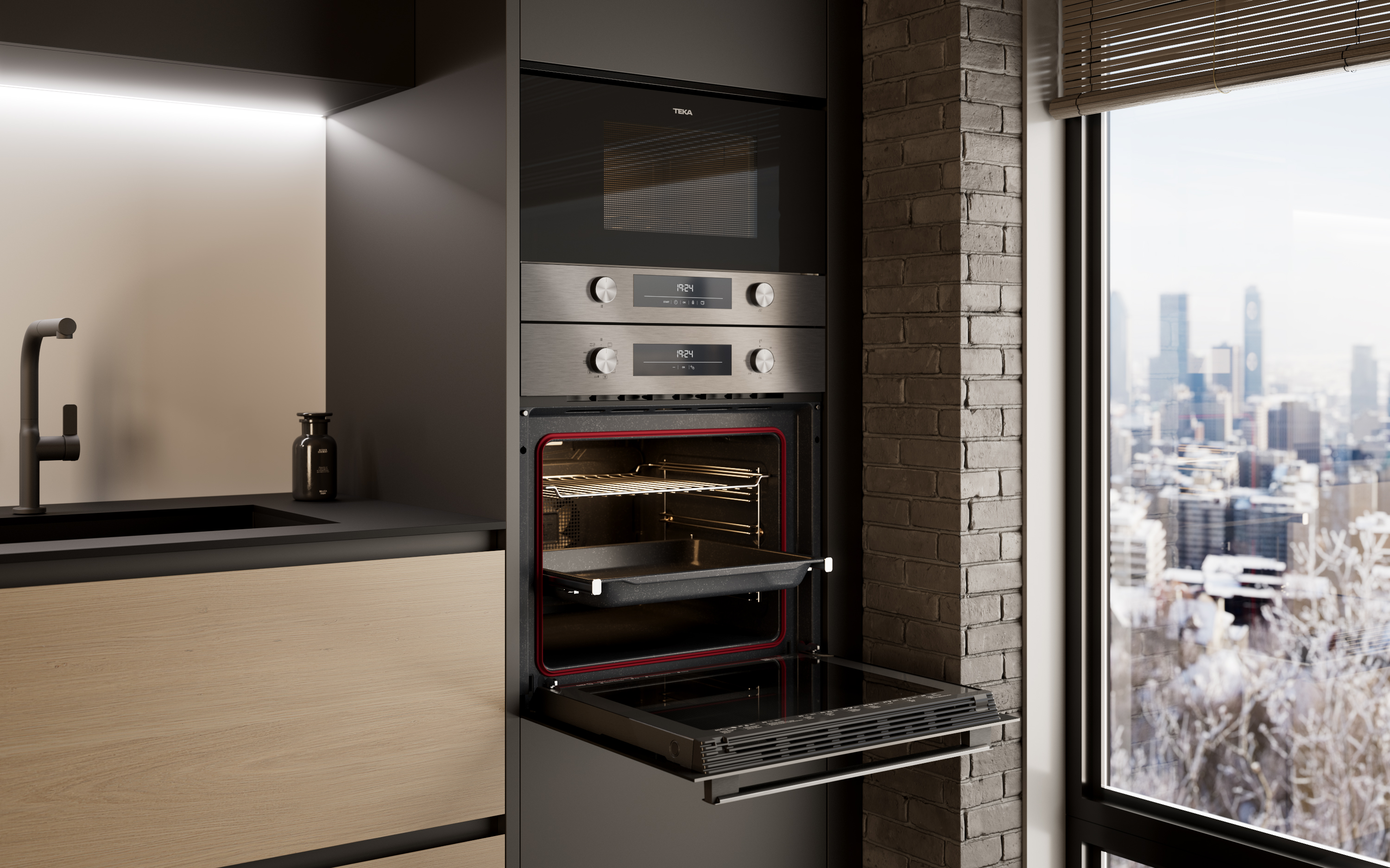 картинка Микроволновая печь Teka MS 6220 BIS L STAINLESS STEEL 