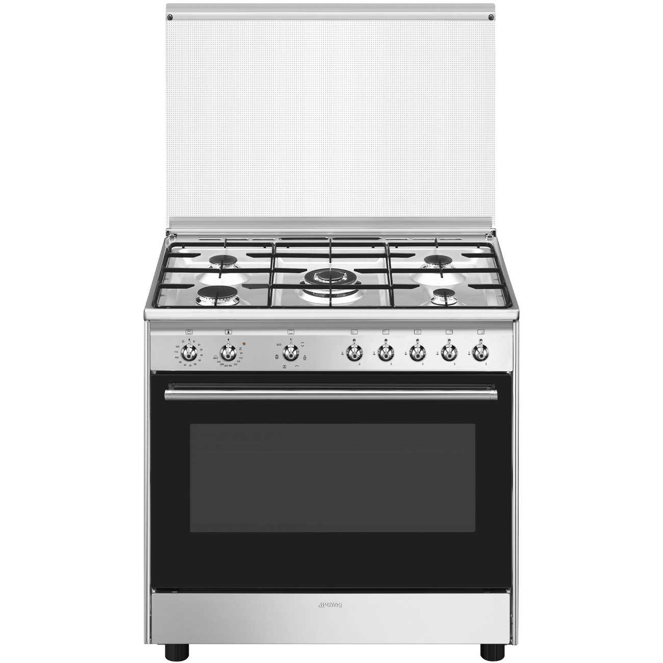 картинка Комбинированная кухонная плита Smeg CX91GM  картинка Комбинированная кухонная плита Smeg CX91GM