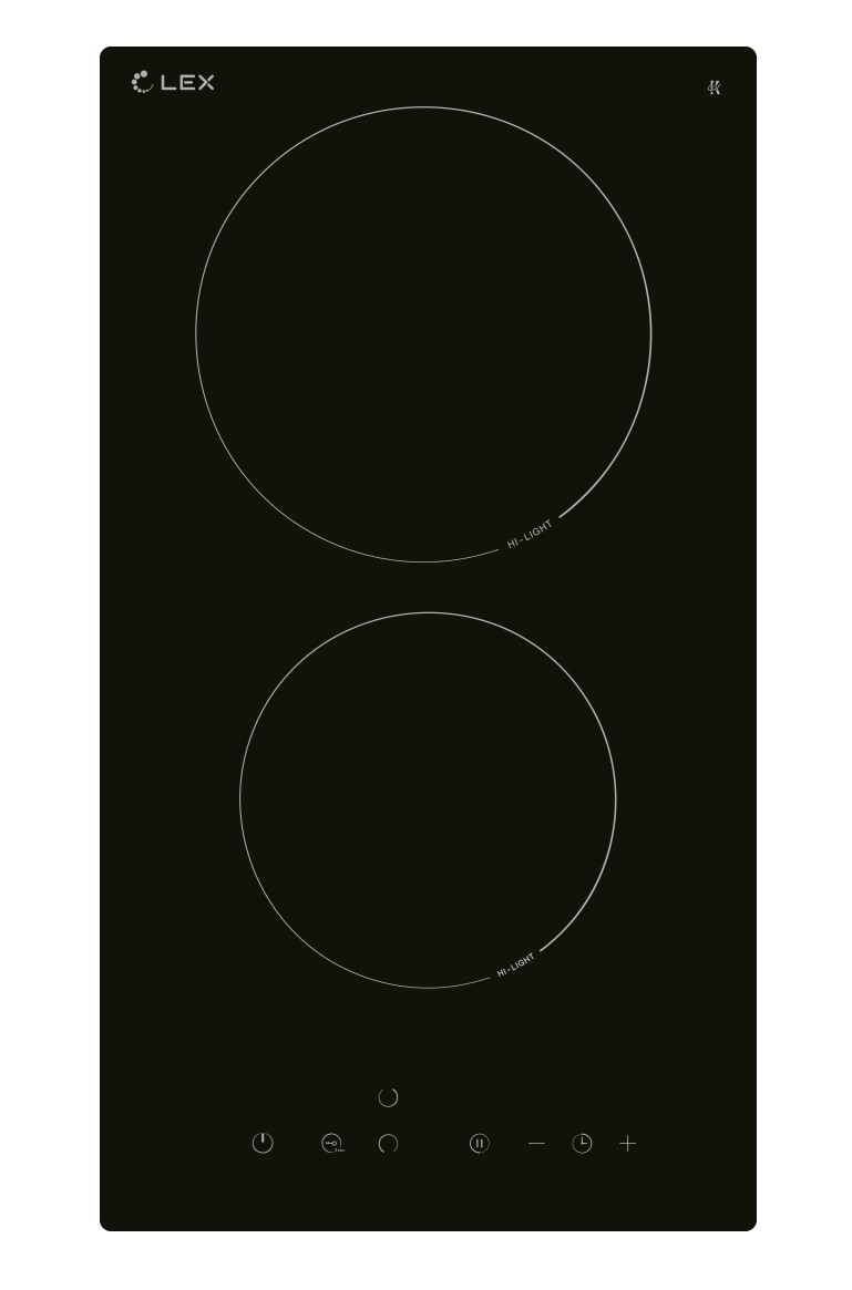 картинка Варочная панель Lex EVH 320A BL 