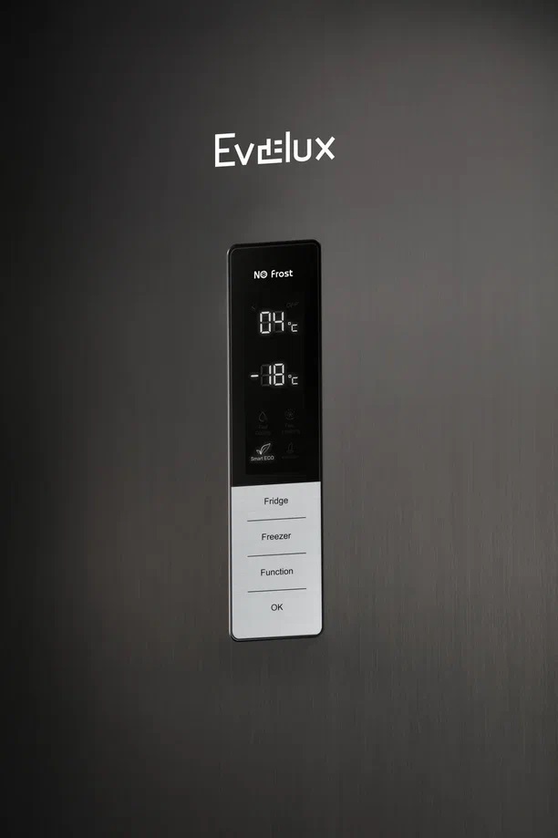 картинка Отдельностоящий холодильник Evelux FS 2201 DXN  картинка Отдельностоящий холодильник Evelux FS 2201 DXN