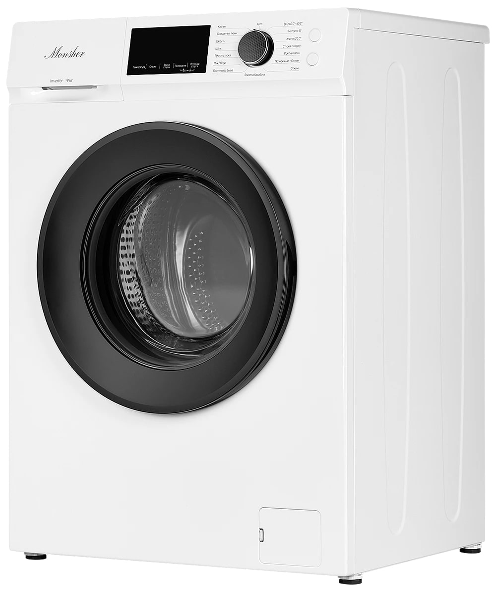 картинка Стиральная машина с паром Monsher MWM 500 BLANC 