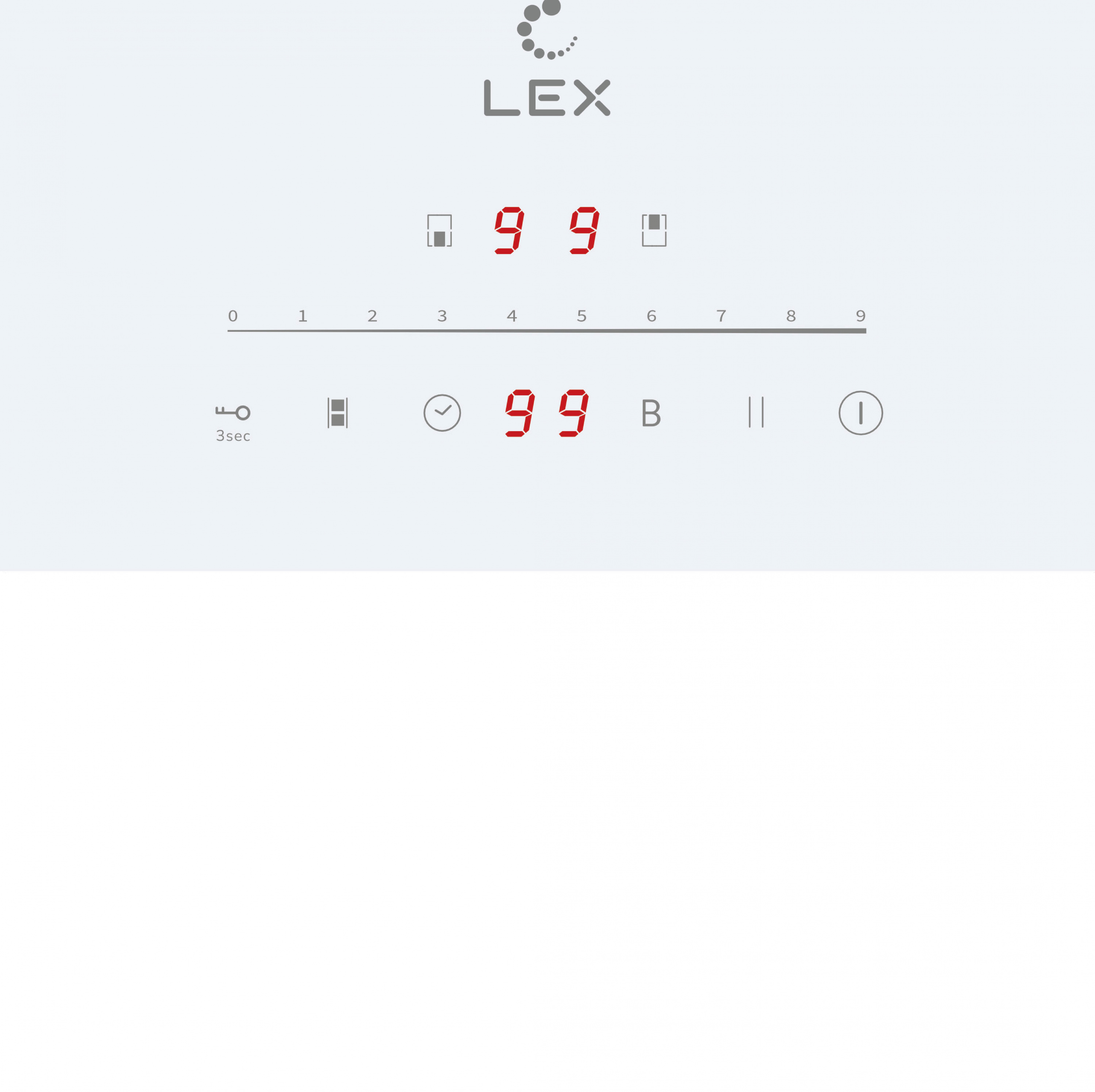 картинка Индукционная варочная панель Lex EVI 321A WH 