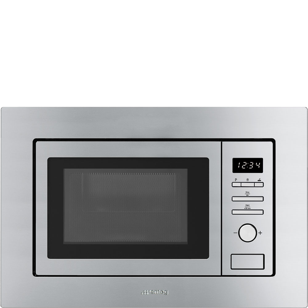 картинка Микроволновая печь Smeg FMI017X  картинка Микроволновая печь Smeg FMI017X