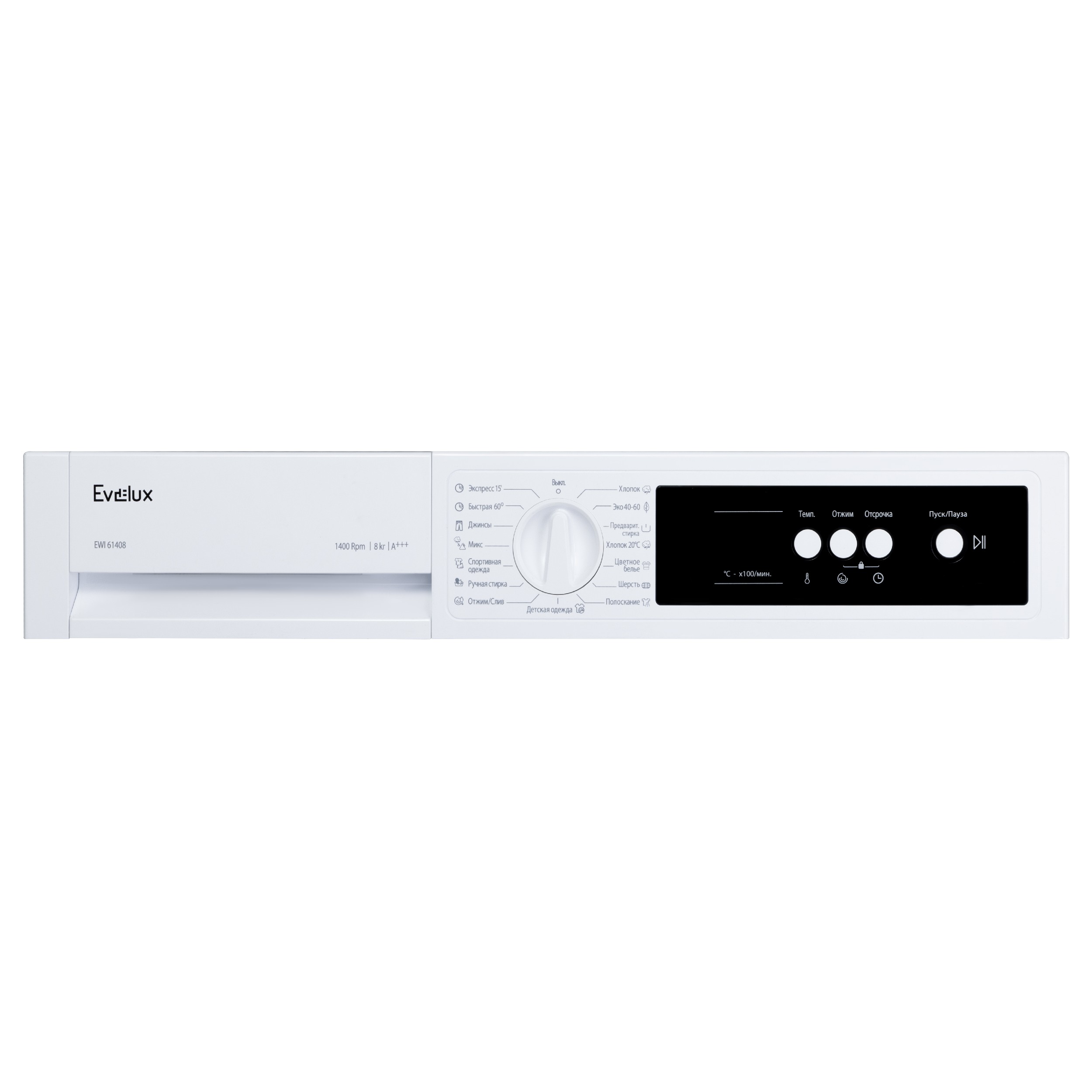 картинка Стиральная машина Evelux EWI 61408  картинка Стиральная машина Evelux EWI 61408