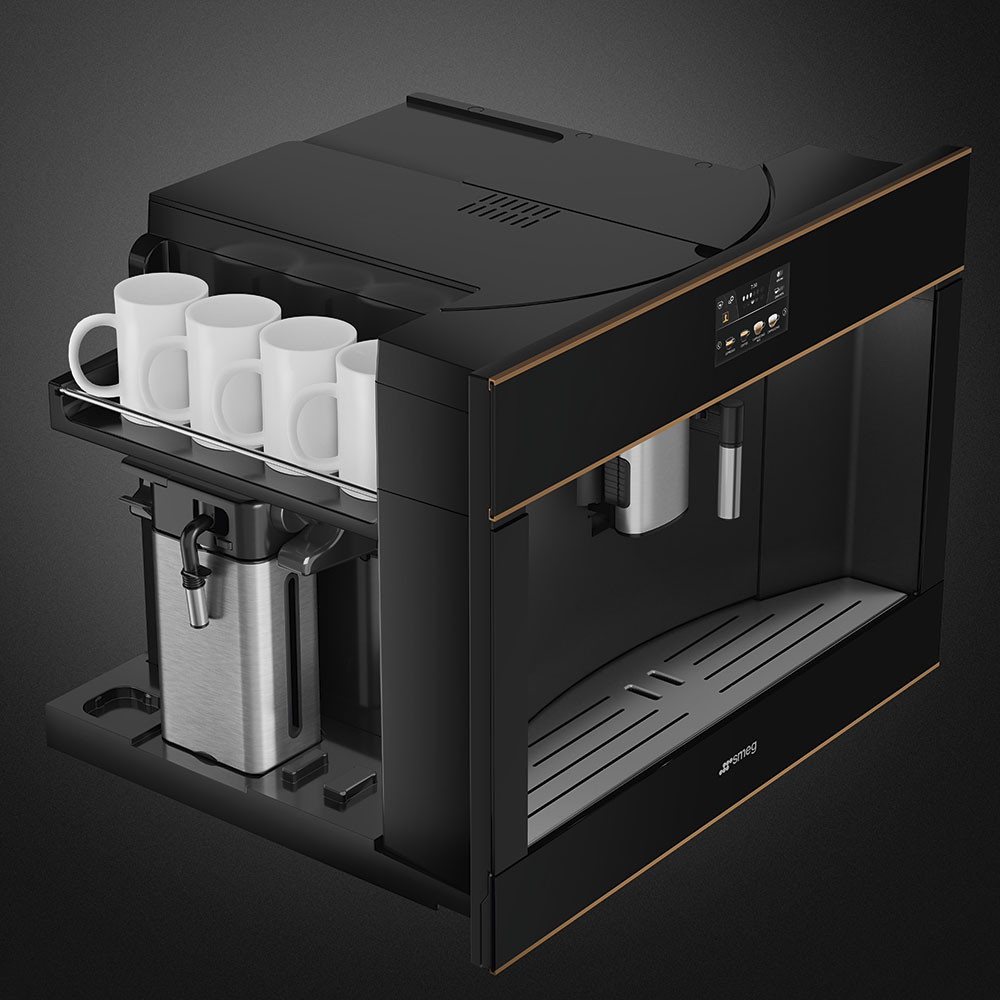 картинка Кофемашина Smeg CMS4604NRRU  картинка Кофемашина Smeg CMS4604NRRU