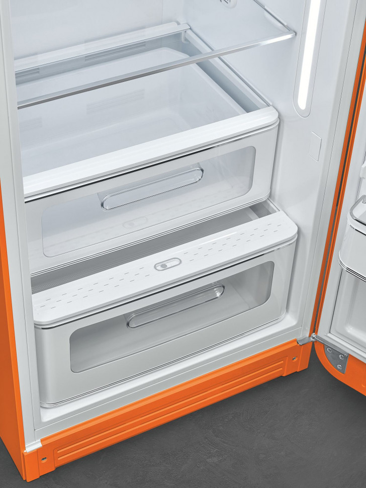 картинка Отдельностоящий холодильник Smeg FAB28ROR6 оранжевый 