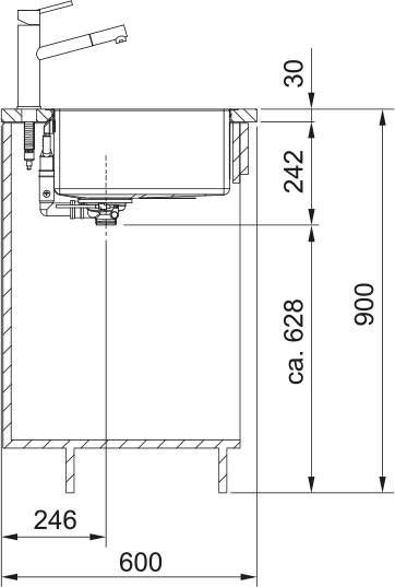 картинка Кухонная мойка Franke BXM 210/110-50 F-INOX 