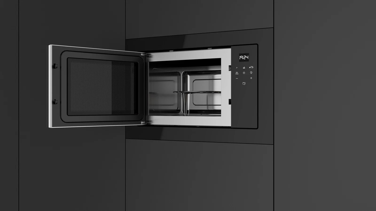 картинка Микроволновая печь Teka ML 8210 BIS NIGHT RIVER BLACK  картинка Микроволновая печь Teka ML 8210 BIS NIGHT RIVER BLACK